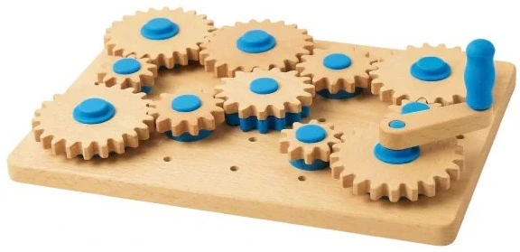 The gear board from a lower angle.