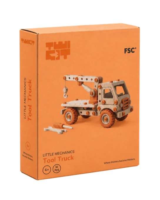An orange Tool Truck box.